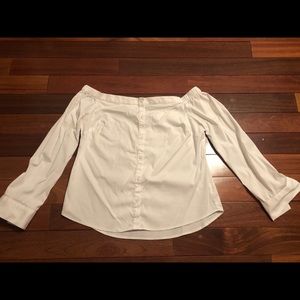Off the shoulder blouse